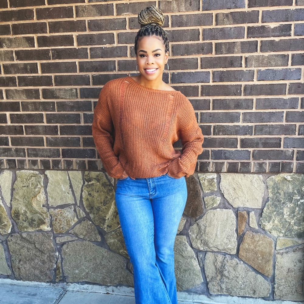🔥SALE🔥Distressed Sweater